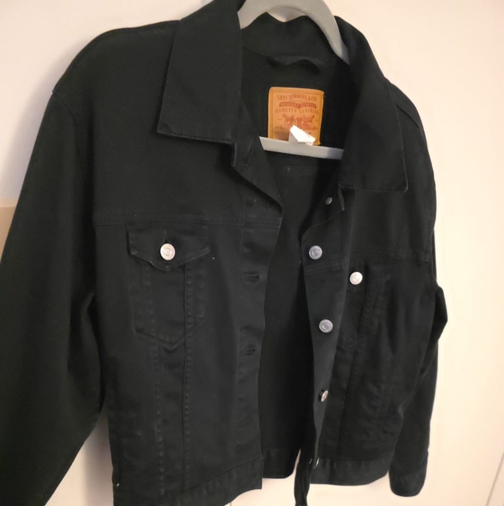 Levi's Black Denim Jacket